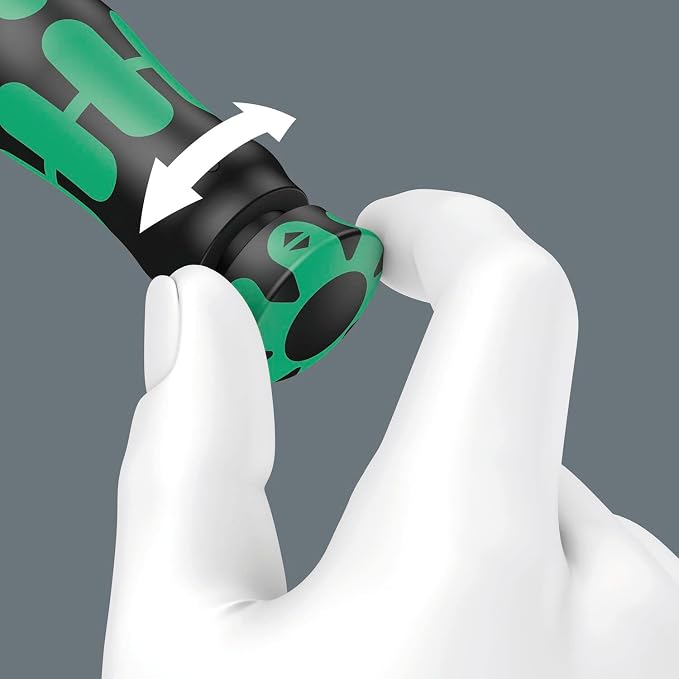 Wera 05075604001 CLICK-TORQUE A 5 TORQUE WRENCH WITH REVERSIBLE RATCHET, 2.5-25 NM, 1/4" X 2.5-25 NM