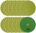 SHDIATOOL 4-Inch Diamond Polishing Pads 12PCS for Concrete 800 Grit