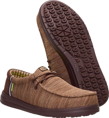 HEYDUDE Men's Wally Work CT | Water-Repellent, Slip Resistant Work Shoe