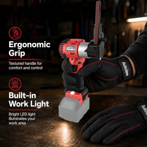 Cordless Belt Sander Compatible with Milwaukee 18V Battery