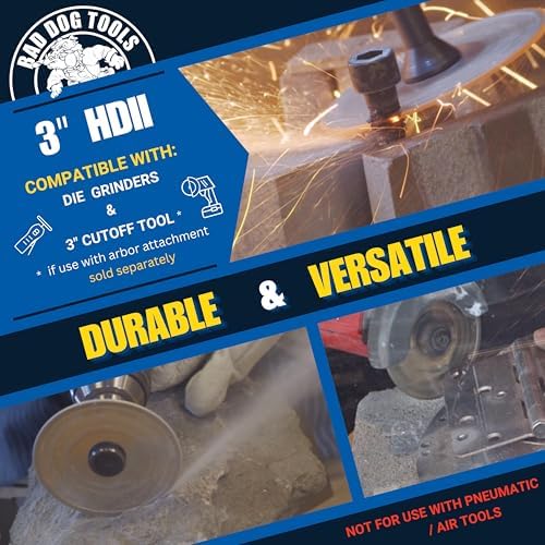 Bad Dog Tools 3" Endless HDII Multipurpose Cut/Grind Diamond Wheel