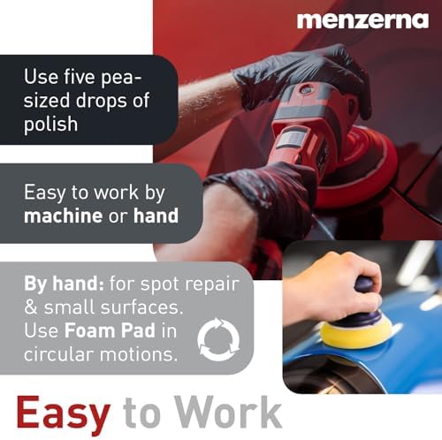 menzerna 3-Step Polishing Set 8 oz I HCC1000, MCC2500 & SFP3800