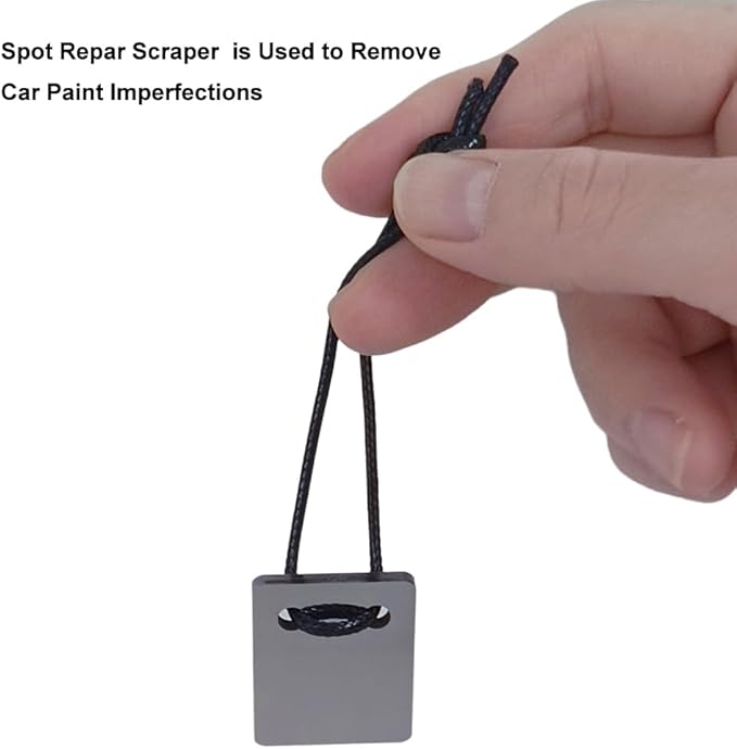 Denibbing Tool, Carbide Tungsten Denibber Tool for Automotive Paint, Spot Repair Scraper for Removing Car Paint Imperfections
