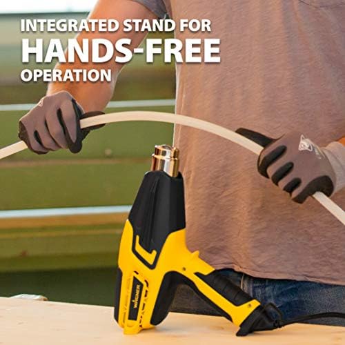 Wagner Spraytech 0503070 FURNO 700 Digital Heat Gun, 2 Nozzles & Temperature Setting Ranging 125áµ’F to 1300áµ’F, Electric Heat Gun for Paint Removal, Bending PVC, Crafts and More (Pack of 2)