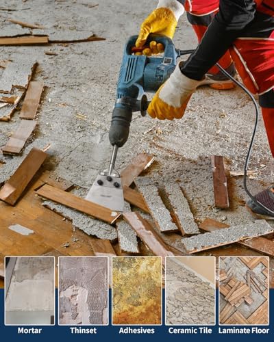 SDS Max Floor Scraper,Firecore 5.5 in by 12.5 in Thinset Removal Chisel Bit