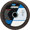 Norton Gemini Portable Snagging Abrasive Wheel, Type 11 Flaring Cup, 5/8"-11 Hole Diameter, Aluminum Oxide, 4/3" Diameter x 2" Thickness, Grit 16 (Pack of 1)