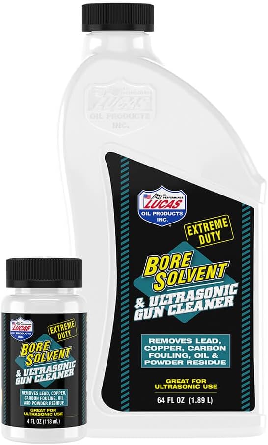 Lucas Oil 10909 Extreme Duty Bore Solvent & Ultrasonic Gun Cleaner - 64 Ounces (Pack of 6)