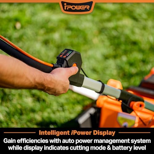 LawnMaster 48V MAX 19'' Brushless Cordless Electric Lawn Mower, CLMF4819A