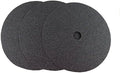 Starcke Premium 7 Inch Heavy Duty Cloth Sanding Discs - 7/8" Hole Bolt On Attachment Black Silicon Carbide - for Stone, Metal, Auto Body Repair, Paint, and Plastics (25 Pack, 120 Grit)