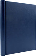 Faux Leather Springback Thesis Binder - Blue, 2" Spine, by Bindertek