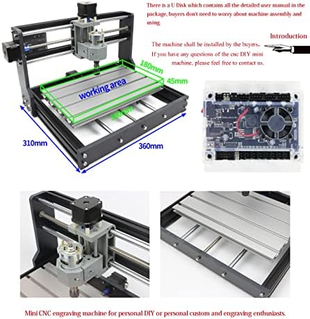 RATTMMOTOR 3018-PRO Hobby CNC Router Machine 3 Axis+GRBL Offline Controller