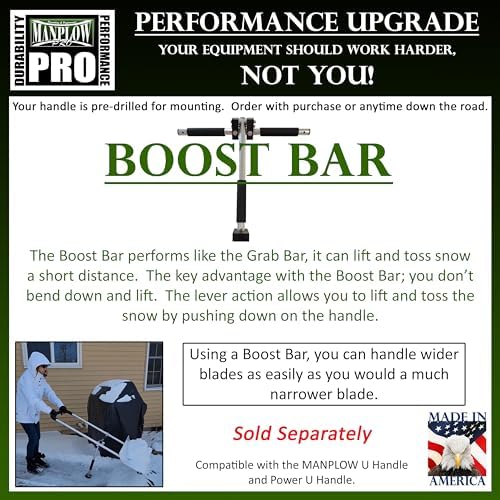 PRO Snow Pushers (PRO with Power U Handle Upgrade, 42")