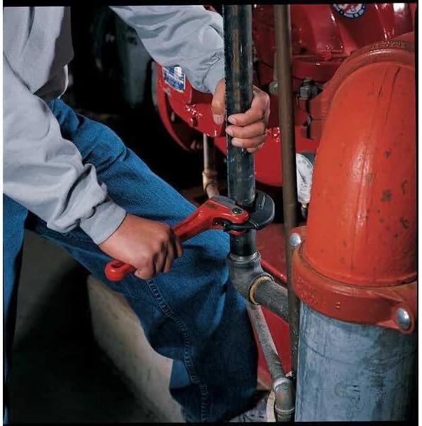 Rapid Pipe Wrench, 10 in. L, Cast Iron