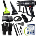 NEWISHTOOL Vinyl Wrap Tool Kit Window Tint Tools 110V Heat Gun 16FT Cord