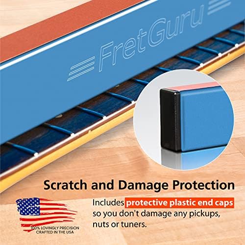 FretGuru Fret Leveler - Professional Sanding Beam Ultra-Precision, 10"