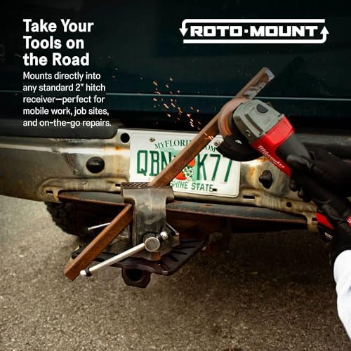 SST® Roto-Mount – 360° Rotating Bench Mount for Vises, Grinders & Notchers – Quick-Release Tool System – Grade 8 Hardware, DOM Tubing & Laser-Cut Steel – Weather & Corrosion Resistant