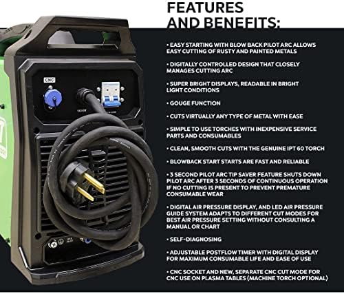 PowerPlasma 62i 60 Amp CNC compatible plasma cutter