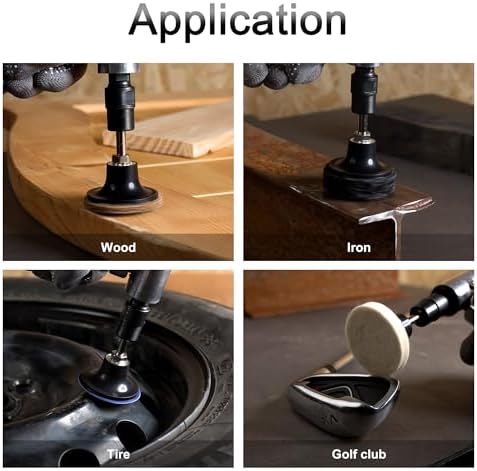 60PCS 2 Inch Sanding Disc Quick Change Disc Set with Shank Holder Fits Various Grinder Roll Lock Disc Die Grinder Surface Conditioning, Polishing, Finishing and Burr Rust Paint Removal