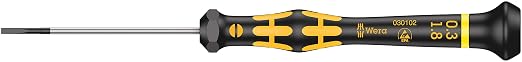 Wera 05030170001 1578 A/6 ESD Screwdriver set and rack for electronic applications, 6 pieces