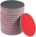 uxcell 30pcs 800 Grit Sanding Sponge 6" Hook and Loop Sponge Sanding Disc