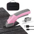WORKPRO 4V Cordless Electric Scissors, 2 Blades, Rechargeable Power Shears