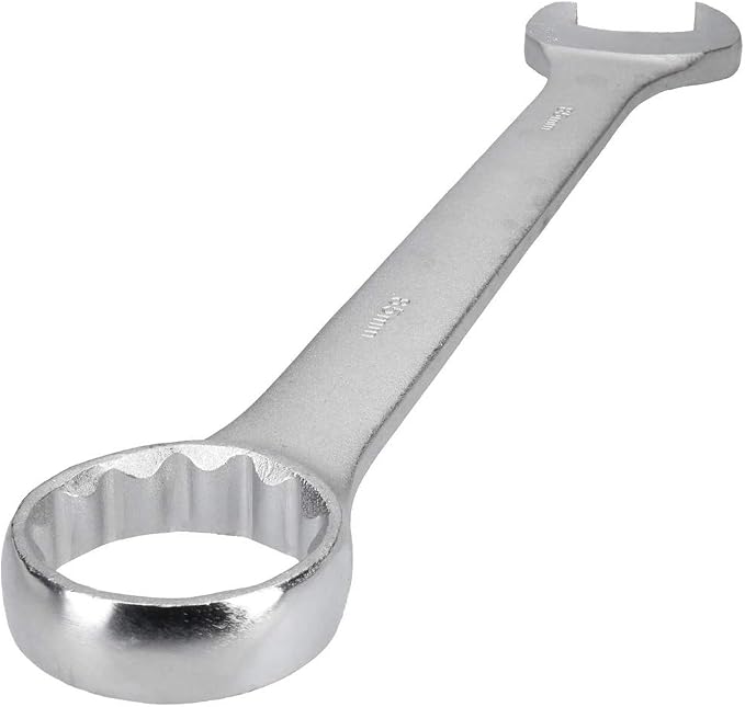 URREA 12-Point Combination Wrench - 3" Jumbo Mechanics Tool with Hot Drop Forged Construction & Satin Finish - 1296