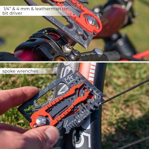 Universal 4.0 – 80+ Tools Credit Card Multitool – Titanium Grade 5 Tool Card with Ruler & Bottle Opener, Wrenches, Bit Driver & Pry Bar – TSA Compliant