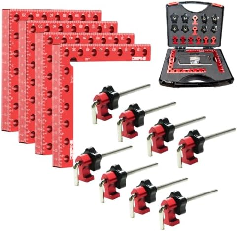 Corner Clamps for Woodworking, 4-Pack 90 Degree Right Angle Clamps