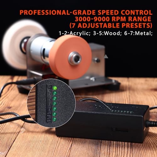 83PCS 3 in 1 Mini Belt Sander - 7 Adjustable Speed Vertical Electric Belt Grinder for Knife Sharpening, Woodworking & Metal Working - Compact Power Sanders for DIY Projects