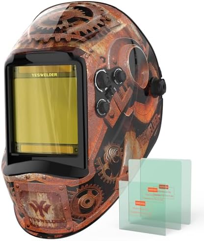 YESWELDER Auto Darkening Welding Helmet, Large View, LYG-M800H-RG