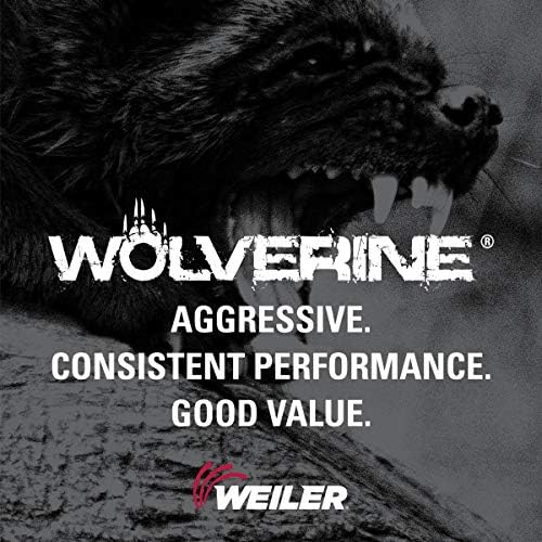 Weiler 56068 3-Inch Cutting Wheel, Wolverine AO Steel/Metal Fast Cut, Value Cutting, 1/16" A36T Type 1 3/8" Arbor (Pack of 100)