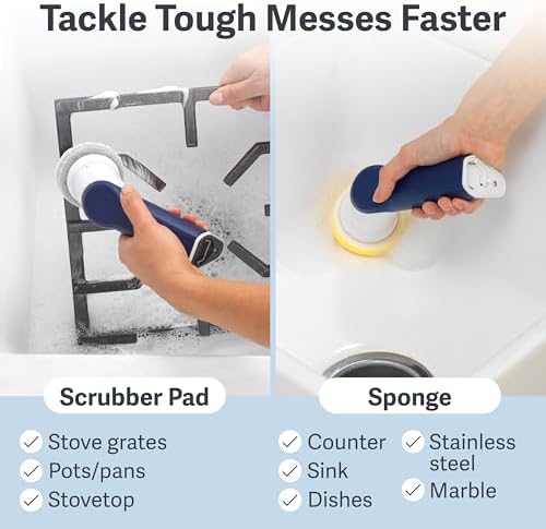 Casabella Power Spin Handheld Scrubber