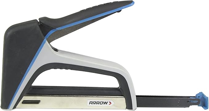 Arrow T50X Heavy-Duty Staple Gun for Upholstery, Furniture, Office, Decorating, Fits 1/4", 5/16”, 3/8", or 1/2" Staples