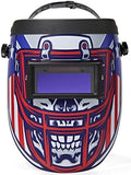 Auto Darkening Welding Helmet - Lightweight, Shade #3/11, with Bag (Touchdown)
