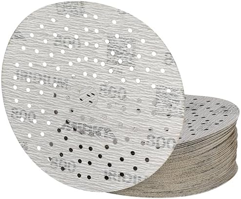 Mirka Iridium Sandpaper 6 Inch Hook and Loop Disc 121 Holes