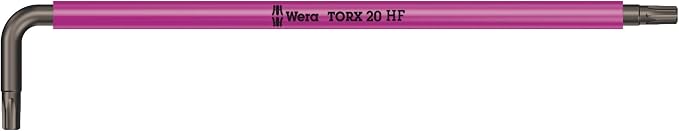 Wera 05024470001 967/9 TX XL MULTICOLOUR HF 1 L-KEY SET WITH HOLDING FUNCTION, LONG, 9 PIECES