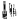 9-Pack Set 2 Boring Head R8 Shank 1/2 Carbide Boring Bar Set Replacement for Bridgeport Milling