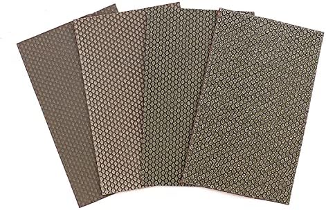 Z-Lion Diamond Abrasive Paper Sheets Diamond Sandpaper for Sanding Stone Glass Ceramic(4pcs/set)