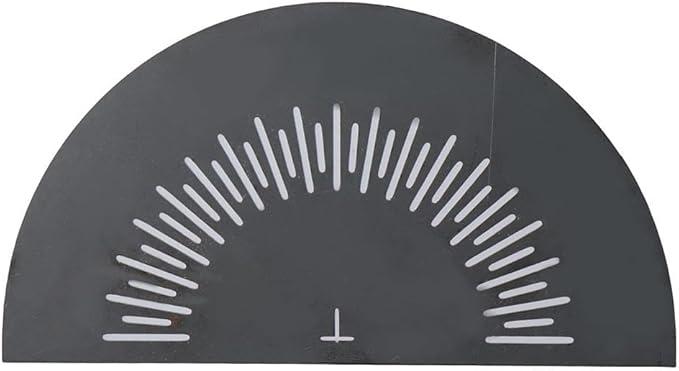 Black Stainless Steel Angle Protractor Precision Marking Protractor Angle Measure Tool Electroplated Woodworking Ruler Measuring Tool