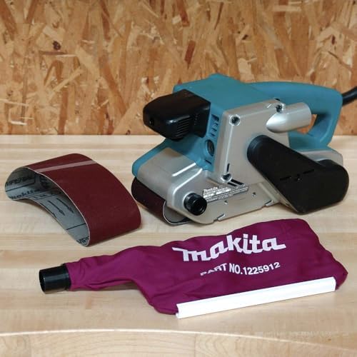 Makita 9903-R 8.8 Amp Variable Speed 3 in. x 21 in. Corded Belt Sander (Renewed)