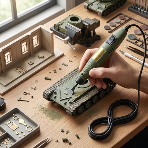 Mini Pen Sander, Rotary Tool, P‑500‑15 Power Sander DIY Sanding Pen Polishing Machine US Plug
