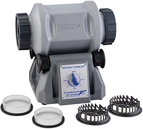 Frankford Arsenal Rotary Tumbler and Accessories with Media Separator, Cleaning Essentials, For Brass Cleaning, Reloading, and Gunsmithing