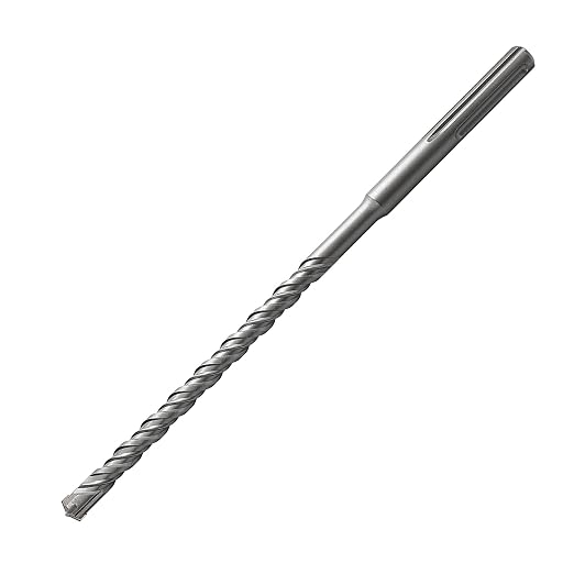 5/8 x 15 inch SDS Max Rotary Hammer Drill Bit, 16x380mm Carbide Tip Masonry Drill Bit,Concrete Drill Bit for Masonry, Brick, Stone, Concrete (Length :380mm / 15 inch, 16mm (5/8 in) Diameter)