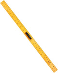 Magnetic 1m Ruler, Clear Drafting Tools Large Teaching Aids, Math Classroom Teaching Measurement Set, Oversized Ruler Geometry Tool Set, Yellow