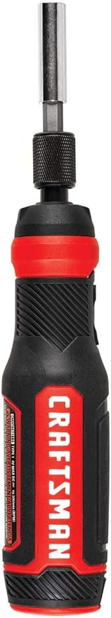 CRAFTSMAN Cordless Screwdriver, 4V, 8-Piece Set (CMHT66718B6)