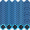 Chumia 250 Pcs 2 Inch Sanding Discs Set 5 Grit Mix 36 to 240, Blue