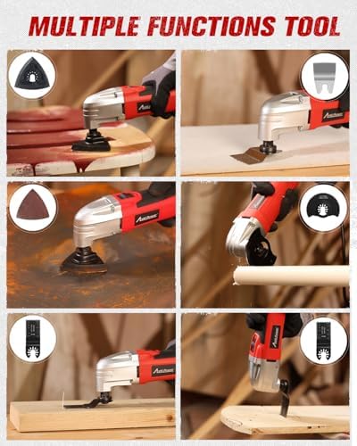 AVID POWER Oscillating Tool 3°Oscillation Angle 22,000 OPM Oscillating Saw
