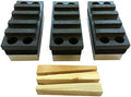 Diamond Grinding Blocks for Concrete Grinding, Set of 3, #30/40 Grit