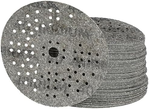 Mirka Sandpaper Discs Iridium 5 Inch Hook and Loop 50 Pack