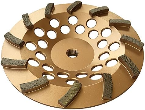 7" Diamond Grinding Wheel for Concrete Masonry 12 Segments 5/8"-11